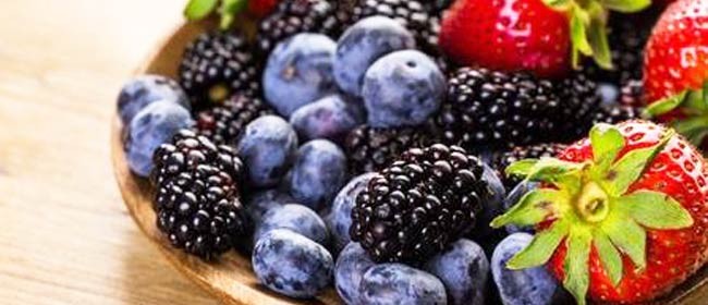 anthocyanins rich berries