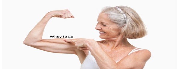 Awhey with sarcopenia