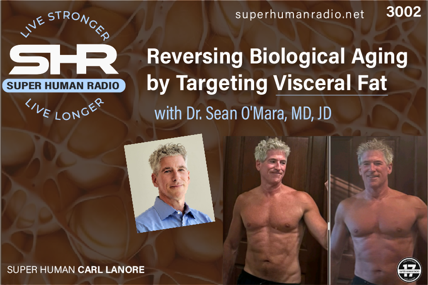 SHR #3002: Reversing Biological Ageing by Targeting Visceral Fat
