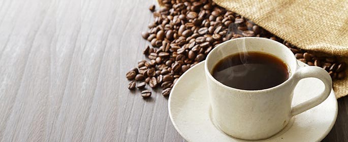 a cup of coffee