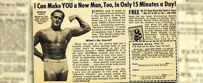 newspaper advertisment clippings
