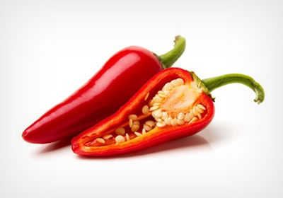 a red hot pepper