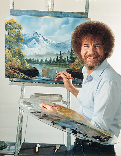 Bob At The Easel