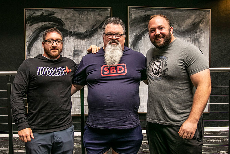 Wade Johnson and friends