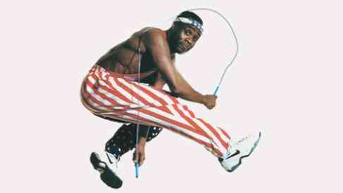 Buddy Lee jumping rope