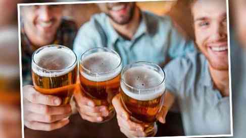 men holding glasses of alcohol beer