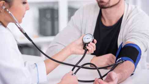blood pressure test