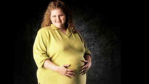obese pregnant mother