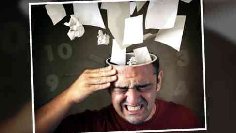 a man coping up with stress