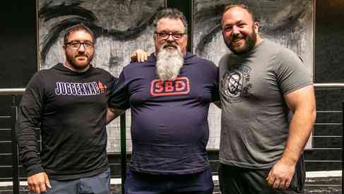 Wade Johnson and friends